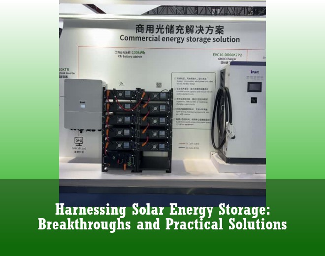 Harnessing Solar Energy Storage: Breakthroughs and Practical Solutions